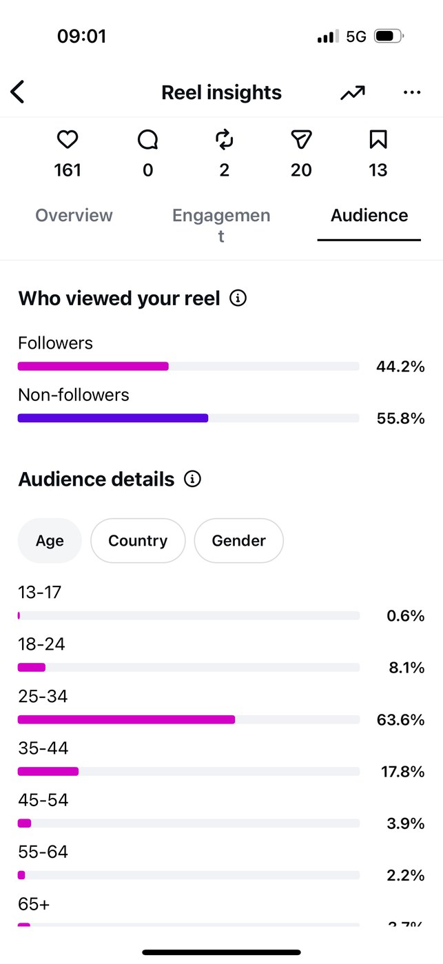 Insights — Audience age